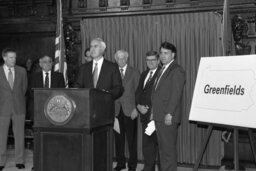 News Conference on the Pennsylvania Greenfields Initiative, Governor's Reception Room, Members