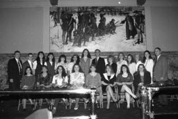 Group Photo on the House Floor, Members, Students