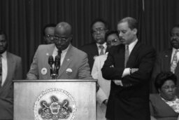 Press Conference in the Capitol Media Center, Capitol Media Center, Members, Participants