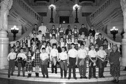 Group Photo in Main Rotunda, Members, Students