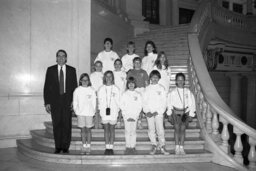 Group Photo in Main Rotunda, Members, Students