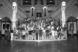 Group Photo in Main Rotunda, Members, Students