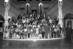 Group Photo in Main Rotunda, Members, Students