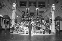 Group Photo in Main Rotunda, Members, Students