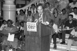 Rally in the Main Rotunda, Rally on Jobs for PA, Members