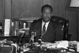 Press Conference in Representative's Office, Members