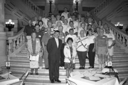 Group Photo in Main Rotunda, Members, Senior Citizens