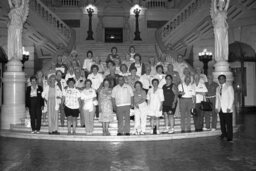 Group Photo in Main Rotunda, Members, Senior Citizens