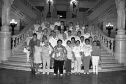 Group Photo in Main Rotunda (Corrigan), Members, Senior Citizens