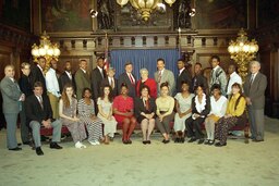 Group Photo in the Governor's Reception Room, Guests, Lieutenant Governor, Members
