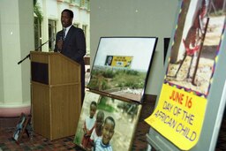 Celebration, Day of the African Child, East Wing Rotunda, Members