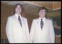 1976 Bicentennial Event, Art Woolsey on the right, standing with Rob