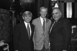 Photo Op on the House Floor, Members, Speaker's Rostrum