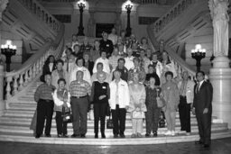 Group Photo in Main Rotunda (DeLuca), Members, Senior Citizens