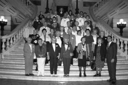 Group Photo in Main Rotunda (DeLuca), Members, Senior Citizens