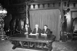Bill Signing in the Governor's Reception Room, Guests, Members