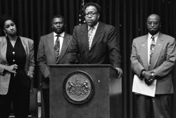 Press Conference in the Capitol Media Center, Capitol Media Center, Members, Participants