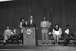 Press Conference in the Capitol Media Center, Capitol Media Center, Members, Participants