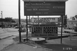 Photo Op, Representative's Sign (Roberts), Fayette County