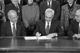 Bill Signing in the Governor's Reception Room, Members