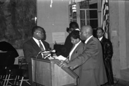 Black Caucus Ceremony, Members, State Museum