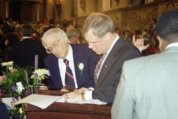 Swearing In Day on the House Floor, Members