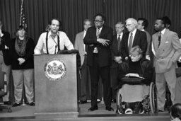 Press Conference on Welfare Reform, Capitol Media Center, Members, Participants