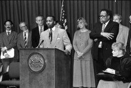 Press Conference on Welfare Reform, Capitol Media Center, Members, Participants