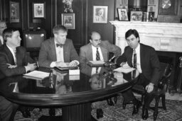 News Conference in Representative's Office, Members