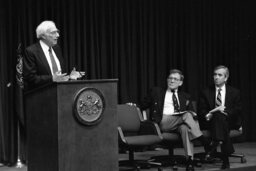 News Conference in Capitol Media Center, Members, Participants