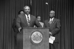 Press Conference by the Black Caucus, Capitol Media Center, Members