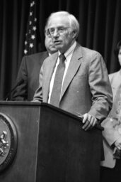 News Conference in Capitol Media Center, Members