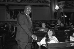 Visitors to the House Floor, Members, Students