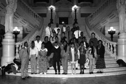 Group Photo in Main Rotunda, Members, Students