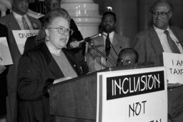 News Conference on Equal Pay for Equal Work, Main Rotunda, Members, Participants