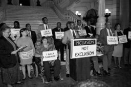 News Conference on Equal Pay for Equal Work, Main Rotunda, Members, Participants