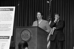 News Conference on Health Care, Capitol Media Center, Members, Participants, Poster
