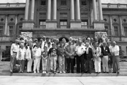 Group Photo on the Capitol Steps (Tangretti), Capitol and Grounds, Members, Senior Citizens