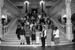 Group Photo in Main Rotunda (Thomas), Members, Students