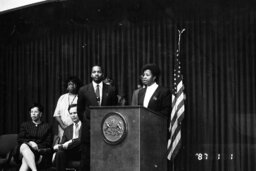 News Conference in Capitol Media Center (Kirkland), Members, Participants