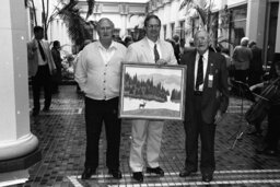 Art Exhibit in the East Wing Rotunda, Guests, Members