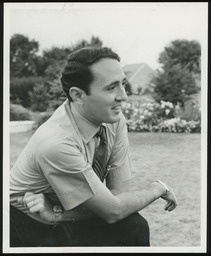 Photograph of Rep. Dorr in a yard