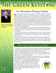 The Green Keystone Newsletter