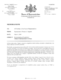 House Bill 1019, Insurance Clinical Notice