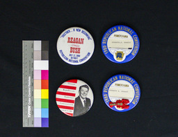 Pins in this group are those attending the Republican National Convention.