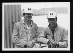 Reps. Dennis O'Brien and Ronald Raymond, tour at an Industrial Site