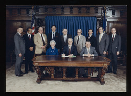 Bill Signing, Governor's Reception Room