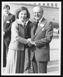 Rep. Kenneth J. Cole with First Lady Rosalynn Carter