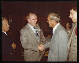 Rep. Kenneth J. Cole shaking hands with constituents