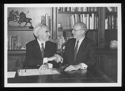 Governor Robert P. Casey and Kenneth J. Cole